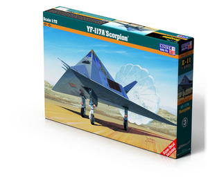 Model samolotu do sklejania YF-117A "Scorpion" 1:72 E-11 - 2876584102