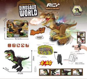 Dinozaur z funkcj wytwarzania mgy R/C 373243 mix cena za 1 szt - 2876693447