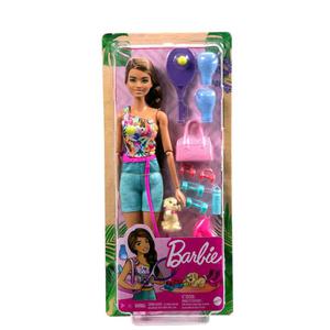 Lalka Barbie Relaks Fitnes HKT91 p6 MATTEL - 2877548173
