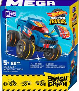 Klocki MEGA Hot Wheels Race Ace Kaskaderska sztuczka Monster Truck HMM49 p5 MATTEL - 2877548174