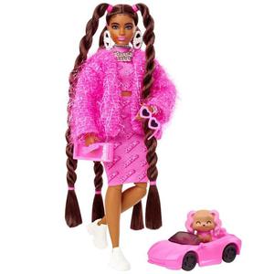 Barbie Lalka EXTRA MODA piesek z autkiem akcesoria - 2877899297