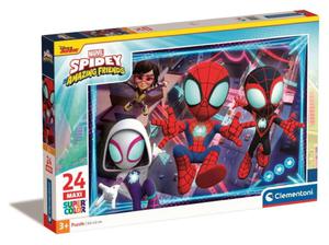 Clementoni Puzzle 24el Maxi SuperColor Spidey and His Amazing Friend 28527 - 2877899753