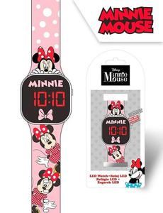 Zegarek cyfrowy LED Myszka Minnie. Minnie Mouse MN4369 Kids Euroswan - 2878107967