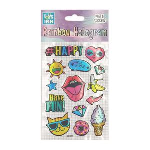 Naklejki rainbow hologram - happy 8622 STNUX p6 - 2878108322