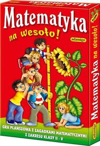 Matematyka na wesoo - gra planszowa ADAMIGO - 2878108370