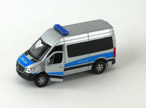 WELLY Auto model 1:34 Mercedes-Benz Sprinter Panel Van POLICJA - 2878355211