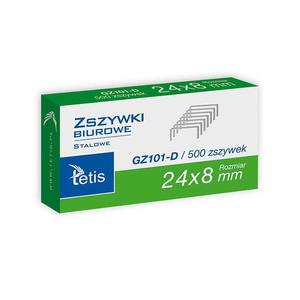 Zszywki biurowe 24/8 (500szt) TETIS - 2878900956