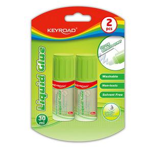 Klej w pynie KEYROAD, 2x30ml, blister - 2878902321