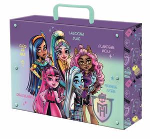 Teczka z rczk szeroka A4 XL MONSTER HIGH - 2878902551