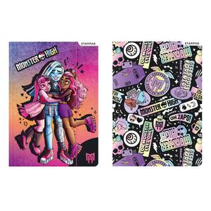 Teczka z gumk A4 Monster High 512443 STARPAK mix cena za 1 szt - 2878902619