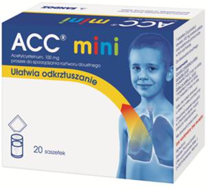 Acc Mini 100 mg 20 saszetek - 2833547101