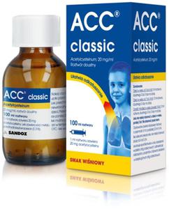 Acc Classic 20 mg / ml roztwr doustny 100 ml - 2833547102