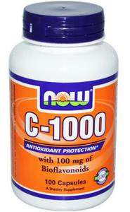 Now Foods C-1000 witamina C 1000 mg 100 kapsuek - 2833548795