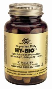 Solgar HY-BIO kompleks bioflawonoidowy z witamin C dzik r i rutyn 50 tabletek - 2833548907