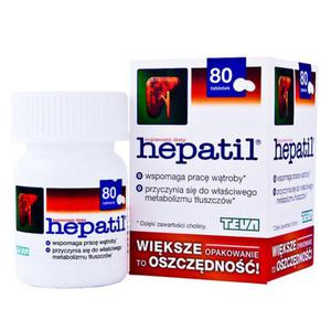 Hepatil 150 mg 80 tabletek - 2849453375