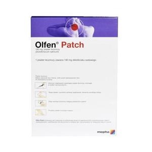 Olfen Patch 140 mg 2 plastry lecznicze - 2858343285