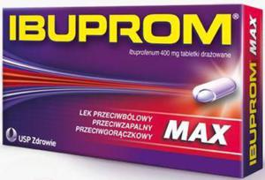 Ibuprom Max 400mg 12 tabletek - 2833544453