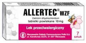 Allertec WZF 10 mg 7 tabletek - 2833544546