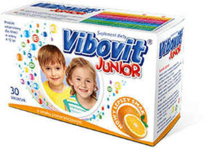 Vibovit Junior pomaraczowy 30 saszetek - 2833544839