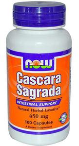 Now Foods Cascara Sagrada 450 mg 100 kapsuek - 2833545165