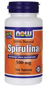 Now Foods Spirulina 500 mg 100 tabletek - 2833545177