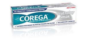 Corega Neutralny smak Krem mocujcy do protez 40 gram - 2833545936