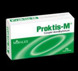 Proktis-M 10 czopkw na hemoroidy - 2833546963