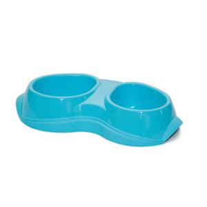 Miska PET INN SPACE BOWL 200+200 ML Sweet Line Niebieska - 1475307494