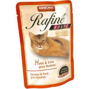 ANIMONDA RAFINE SOUPE ADULT KURCZAK & KACZKA I MAKARON 100G - 1475306855