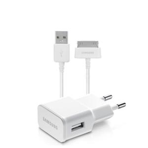 Samsung Travel Adapter [White], adowarka sieciowa z kablem do tabw Galaxy - 2825285708