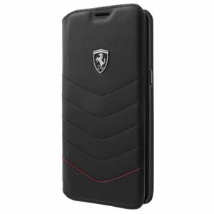 Ferrari HERITADGE QUILTED [Black], Etui z klapk dla iPhone 7/8 - 2846833924