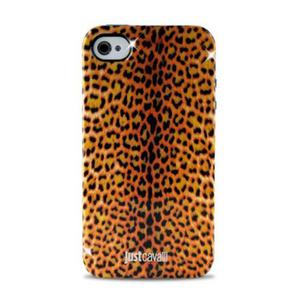 JUST CAVALLI Micro Leopard Cover [Brown], Etui dla iPhone 4/4S - 2825285759