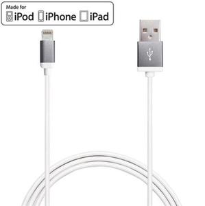 PURO Data Cable [White/SpaceGrey], Kabel (Lightning - USB) iPhone 5 - 2825285942