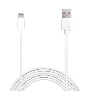 PURO Data Cable [White], Kabel 2m (Lightning - USB) iPhone 5 - 2825286339