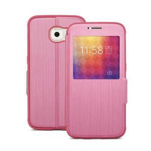 Moshi SenseCover [Rose Pink], Etui z dotykow klapk na Galaxy S6 - 2825287001