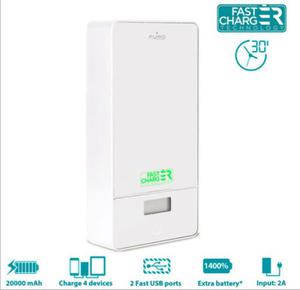 PURO Power Bank 20000mAh 4xUSB [White], Zewntrzna bateria do iPhone/Galaxy - 2836075281