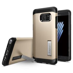 Spigen SGP Tough Armor [Champagne Gold], Etui & stojaczek dla Galaxy Note 7 - 2838435105