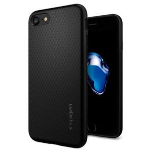 Spigen Liquid AIR [Black], Etui dla iPhone SE 2022 / SE 2020 / 8 / 7 - 2838435174