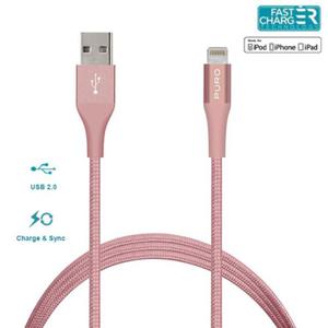 PURO Charge & Sync Cable with Magic Clip [Rose Gold], MFi Lightning kabel + klips - 2841639389