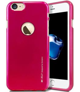 Mercury/Goospery i-Jelly Case [Hot Pink], Pokrowiec silikonowy dla iPhone 7/8 - 2856190495