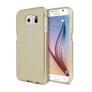 Mercury/Goospery i-Jelly Metal Case [Gold], Pokrowiec silikonowy dla Galaxy S6 Edge - 2849807511