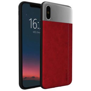 QULT Slate Case [Red], Elastyczne etui do iPhone X - 2860779882