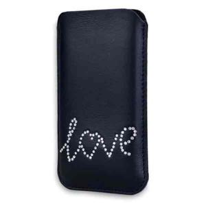 SOX Love [Black] Skrzana wsuwka dla iPhone SE/5/5S/C - 2825285482