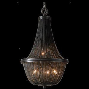 Lampa wiszca ROMA BLACK - 2859304093