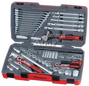 TENGTOOLS ZESTAW NARZDZI NASADOWYCH 1/4", 3/8", 1/2" I KLUCZY PASKO-OCZKOWYCH 106PC - TM106 - 167220102 - 2822059201