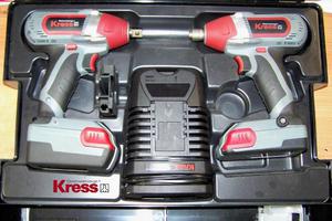 KRESS 180 AFT-D/AFT-W 2.6/1.5 18V Li-ION ZESTAW COMBO + WYSYKA GRATIS W 24H - SUPER CENA NA 10...