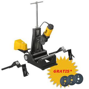 REMS DEUCENTO BASIC ELEKTRYCZNA PRZECINARKA DO RUR DO 225mm + GRATIS!! - 2822062462