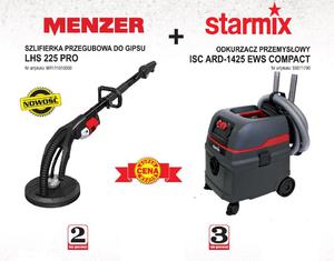 MENZER LHS 225 PRO + STARMIX ISC ARD 1425 + BOHRFIXX + GRATIS DOSTAWA !! - 2822062463