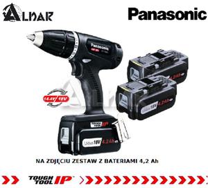 PANASONIC EY 74A1 LF3T WIERTARKO-WKRTARKA 18V 3X2,0Ah BLACK EDITION - 2862454602