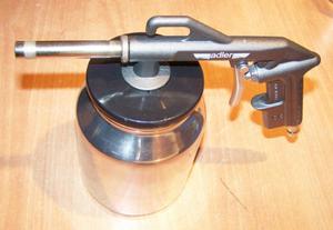 ADLER PISTOLET DO PIASKOWANIA ZE ZBIORNIKIEM 0206.1 - 2822049857